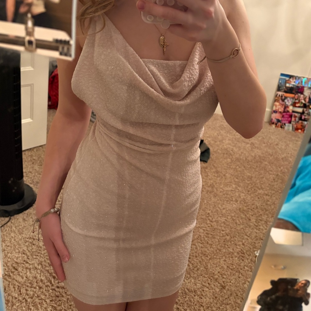 Windsor Strapless Cream Dress